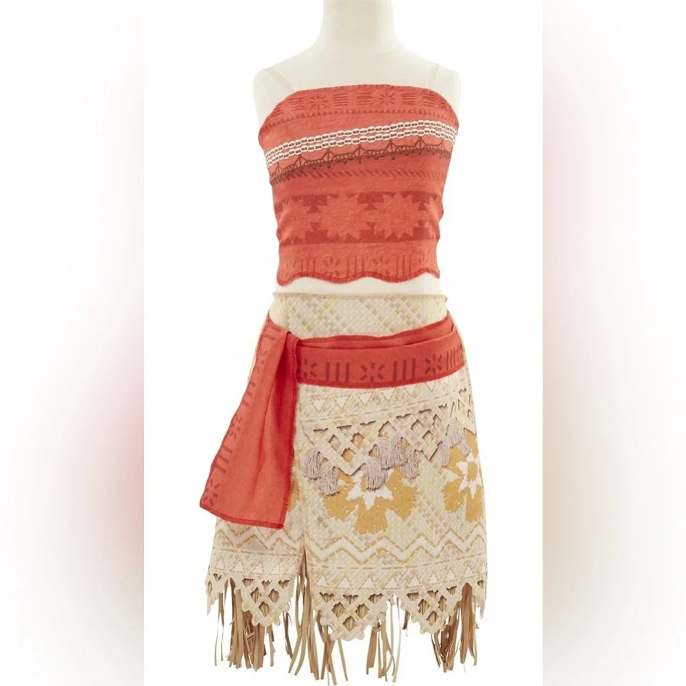 Disney Moana Girls Adventure Outfit , Size 4-6X
